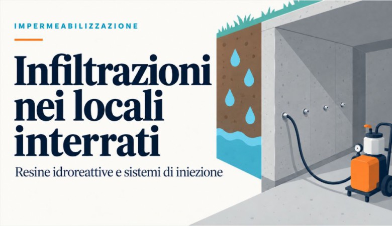 Infiltrazioni Vani Interrati Veneto: Pompe Iniezione Resine 