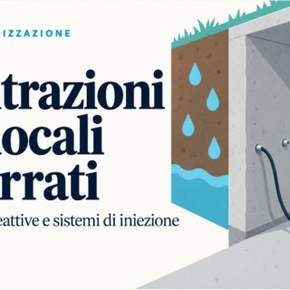 Infiltrazioni Vani Interrati Veneto: Pompe Iniezione Resine 